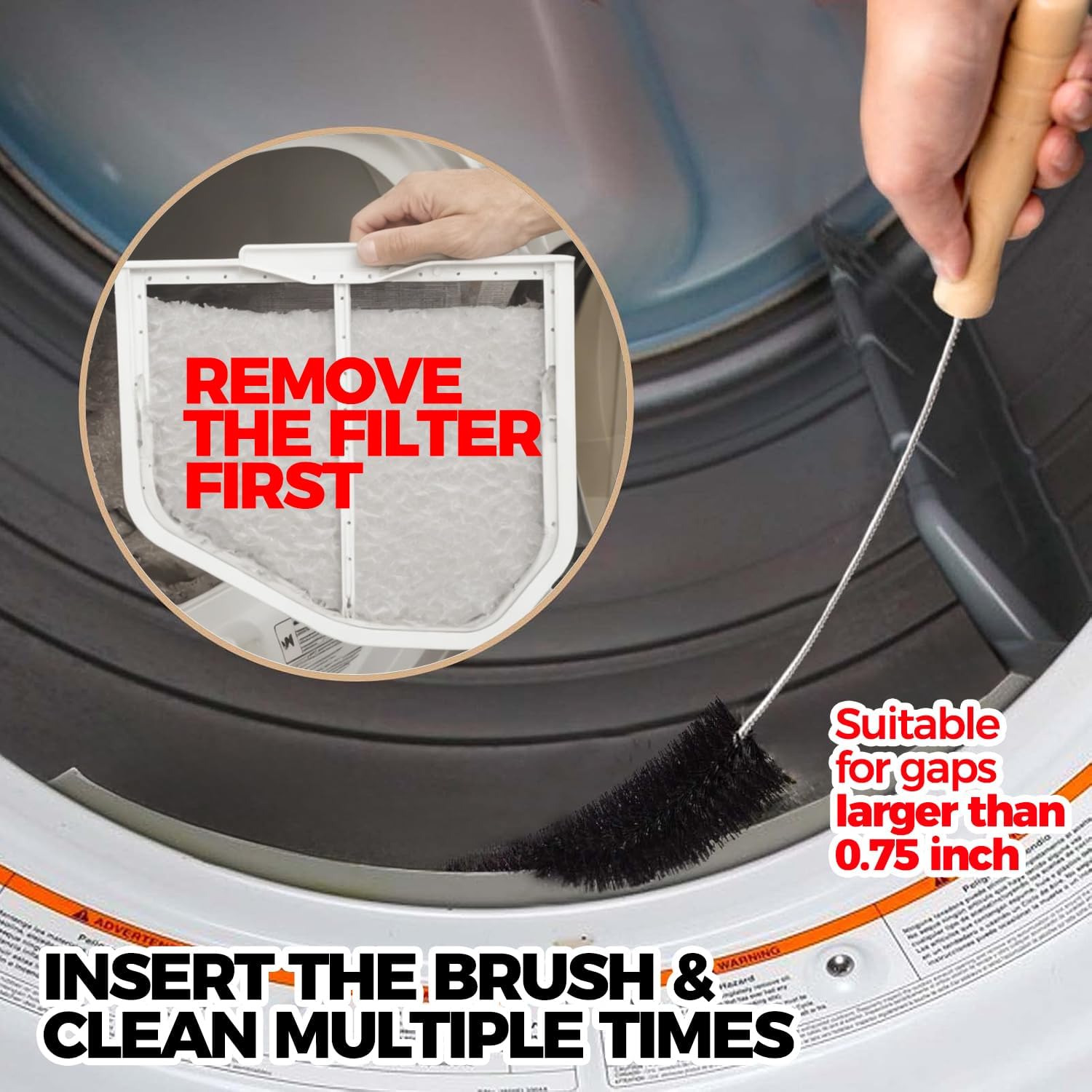 Holikme Dryer Vent Cleaner Kit - Ruhaa Store