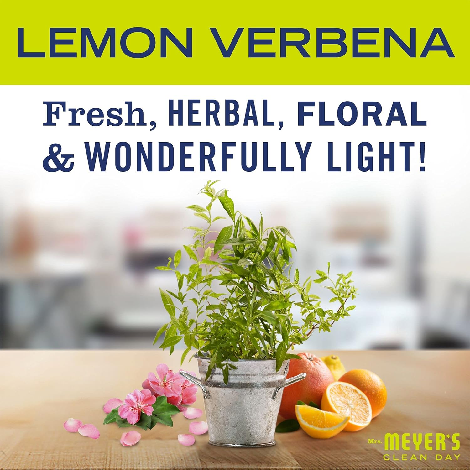 Mrs. Meyer's All-Purpose Cleaner Spray, Lemon Verbena, Pack of 3 - Ruhaa Store