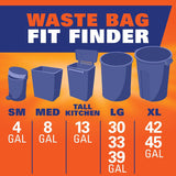 Hefty Ultra Strong 13 Gallon Trash Bags, 80 Bags - Ruhaa Store